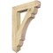 Ekena Millwork Olympic Arts & Crafts Rough Sawn Bracket, Douglas Fir, 6"W x 34"D x 46"H BKT06X34X46OLY03RDF - alternate 1